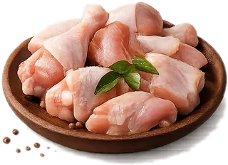 Fresh chicken pieces