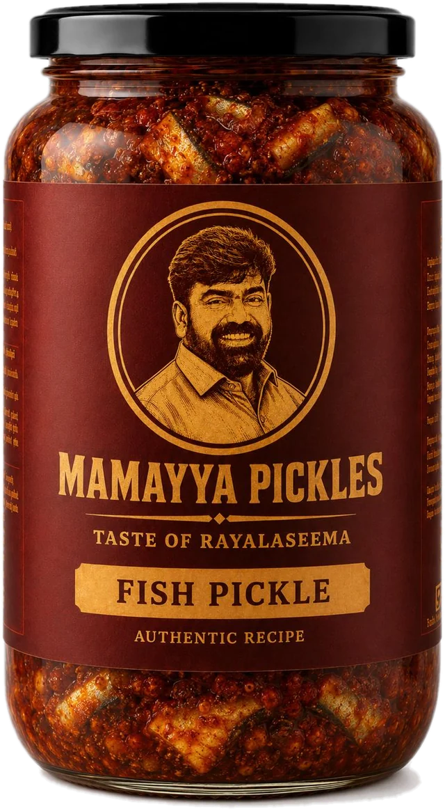 Fish Pickle jar